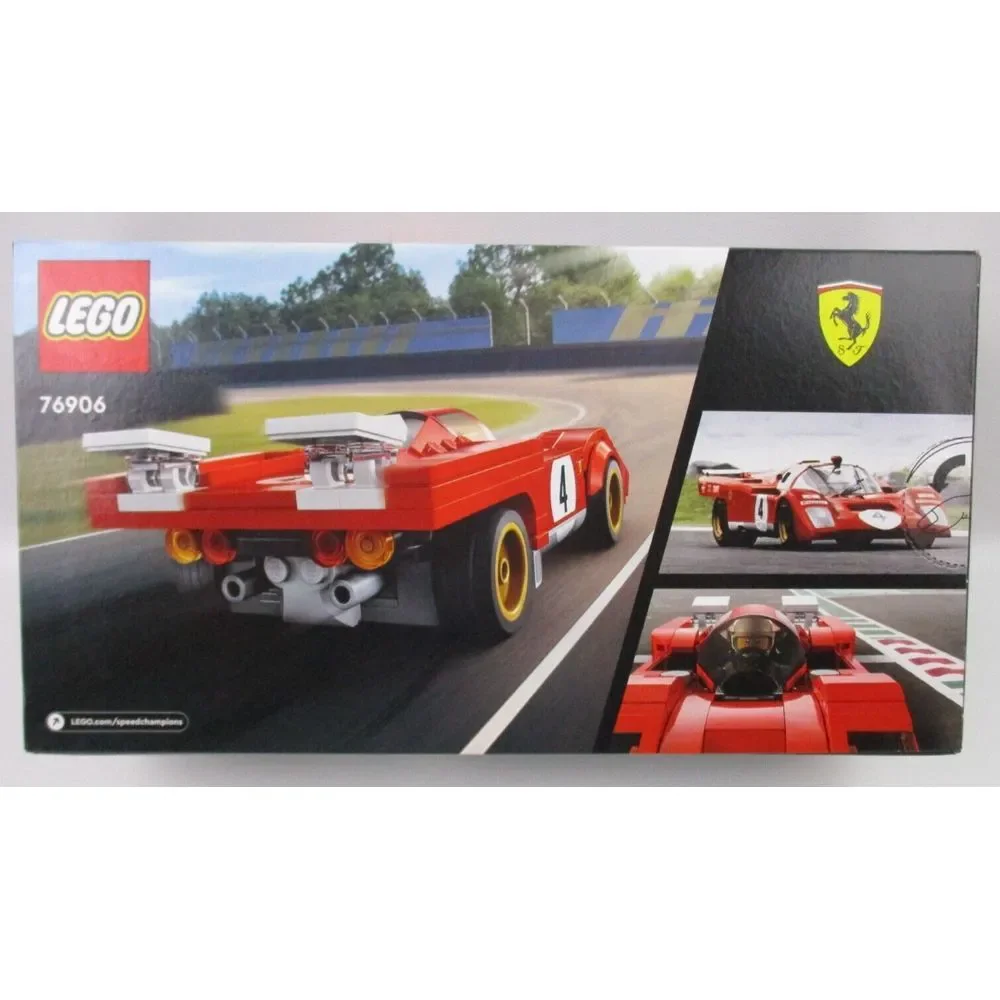 LEGO 76906 Speed Champions 1970 Ferrari 512 M Toy Building Kit‎ New Sealed - Picture 2 of 6